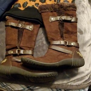 Cute Furry Fall Boots